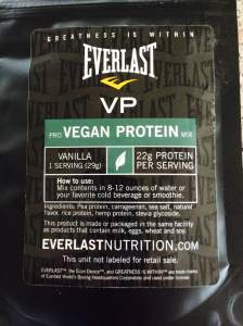 Everlast Vegan Protein Powder